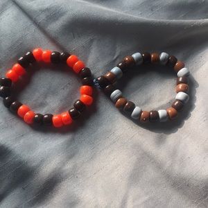 One size color:brown light brown orange and gray